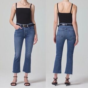 CITIZENS OF HUMANITY Isola Cropped Boot Jean Lawless Size 27
